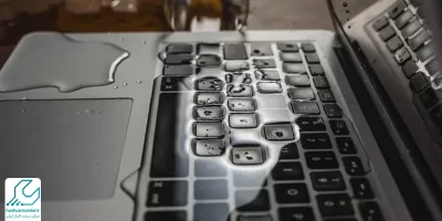صفر تا صد تعمیر لپ تاپ آب خورده