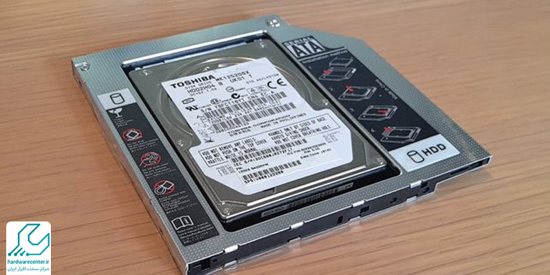 آموزش تعویض درایو DVD لپ‌ تاپ با حافظه SSD